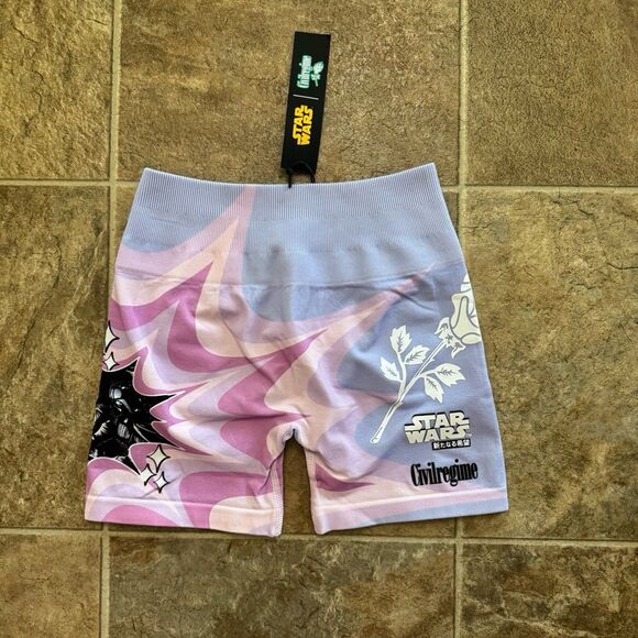 Civil Regime Manga POW Kelly Seamless Shorts Size Small - Picture 1 of 12
